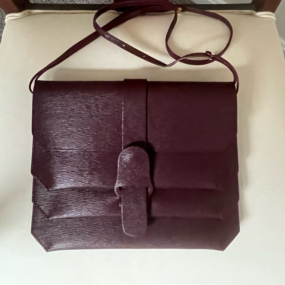 Senreve Textured Pebbled Leather Crossbody (Converts to Clutch)